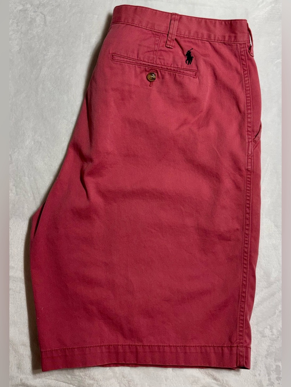 Polo Ralph Lauren Men’s Pink Cotton Chino Shorts Relaxed Fit